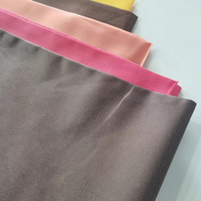 TMIE-08-1-2 85GSM 125cm Comfortable Apparel-shirt and Lithe Lining Fabric 100% Polyester Various Colors Available Dyed Polished Polyester Poplin Fabric