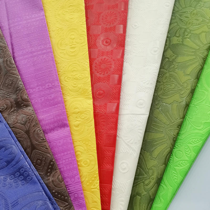 TMIE-08-2-1 Narrow Width Fabric High-density 100GSM Customized Color Dyed with 3D Embossed Polyester Poplin Fabric