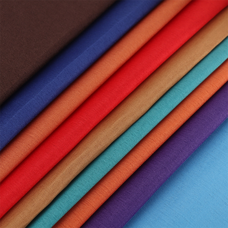 TMIE-08-5-1 115CM Width light weight 65GSM Customized Color and More Than 100+colors Dyed Lining Polyester Poplin Fabric