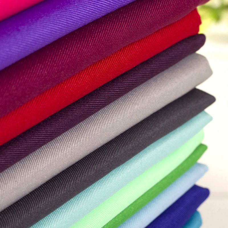 TMIE-08-4-1 Middle Weight 110GSM Customized Colors Polyester Poplin Twill Fabric